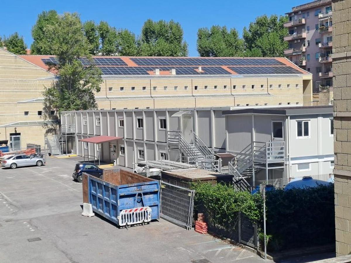 Usato 2021 Palazzina Uffici Prefabbricata 36 Monoblocchi EDILMACO S.r.l. - Prefabricated Office Building (36 Modular Units)