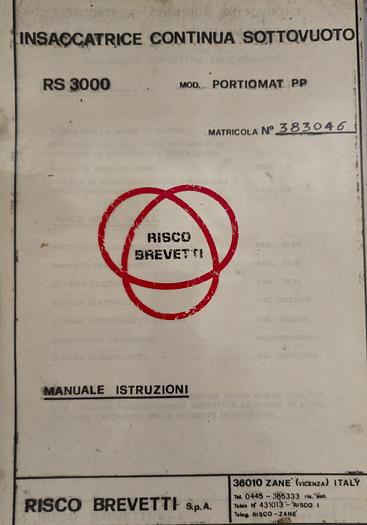 Usato 2005 RISCO RS 3000