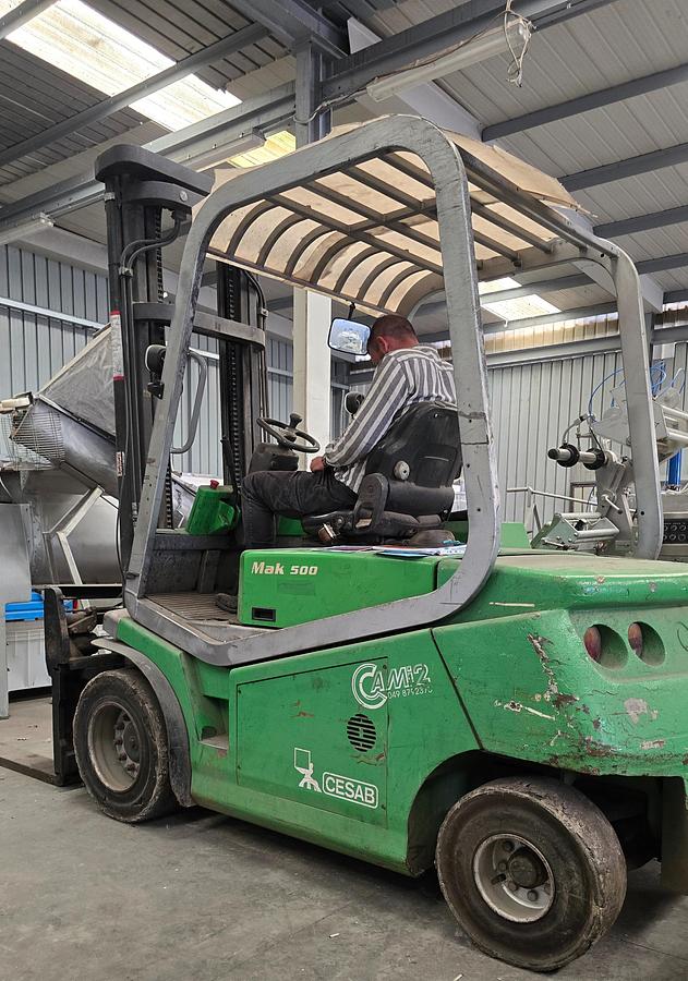 Usato 2007 Carrello Elevatore Elettrico CESAB MAK 500 (50 Q.li) - Electric Forklift