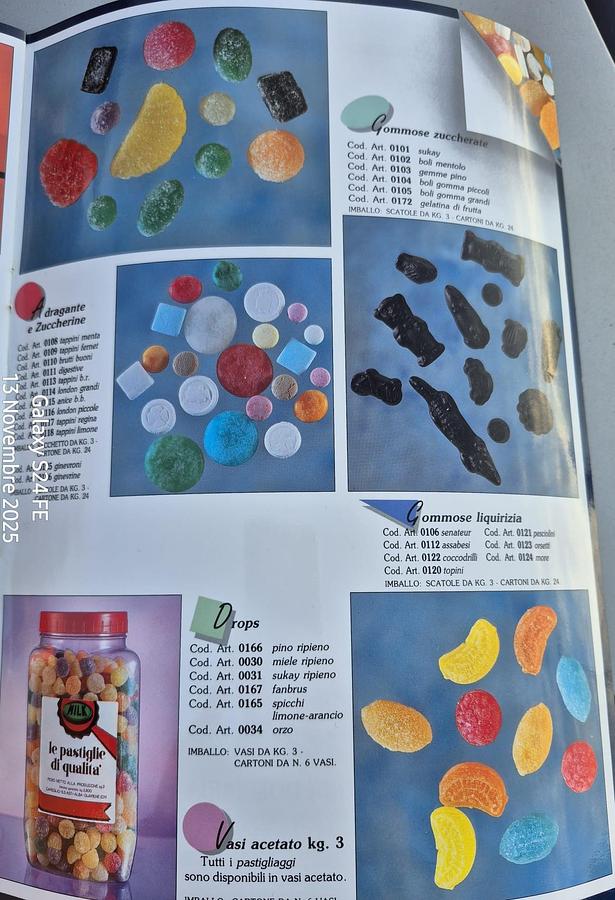 Usato Impianto dolciario per la produzione di caramelle  LA MASTRA - SIMIONATO - MAIDA - Etc. - Confectionery plant for candy production