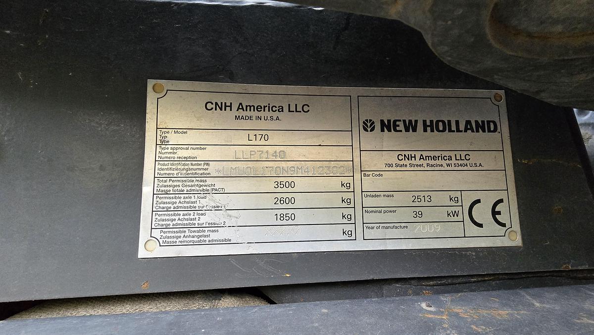 Usato 2005 Pala Gommata, NEW HOLLAND LB 115 B-4PS - Wheel Loader