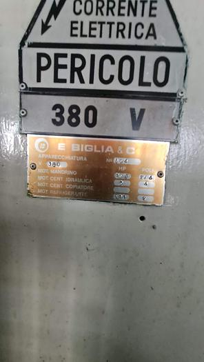 Usato 1976 Tornio (Lathe) BIGLIA HB 70