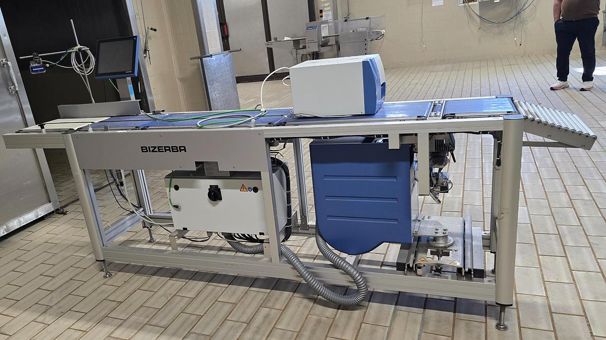 Usato 2020 Linea di Pesatura ed Etichettatura BIZERBA GLM-Emaxx 50 - Weighing and Labeling Line