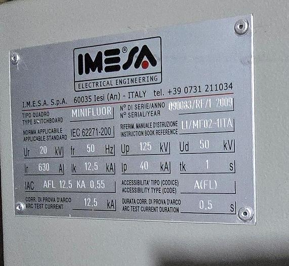 Usato 2009 Trasformatore NEWTON NWR PN 630 kva - Electric transformer