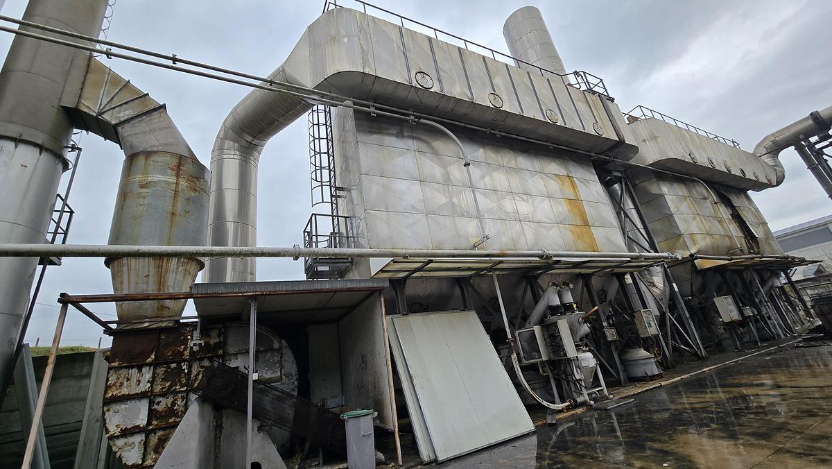 Usato 2000 Impianto Completo per Termodistruzione P.F.U.  e  Rifiuti ospedalieri con Generazione Energia Elettrica