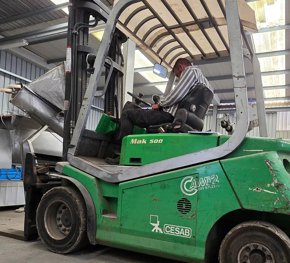 Usato 2007 Carrello Elevatore Elettrico CESAB MAK 500 (50 Q.li) - Electric Forklift