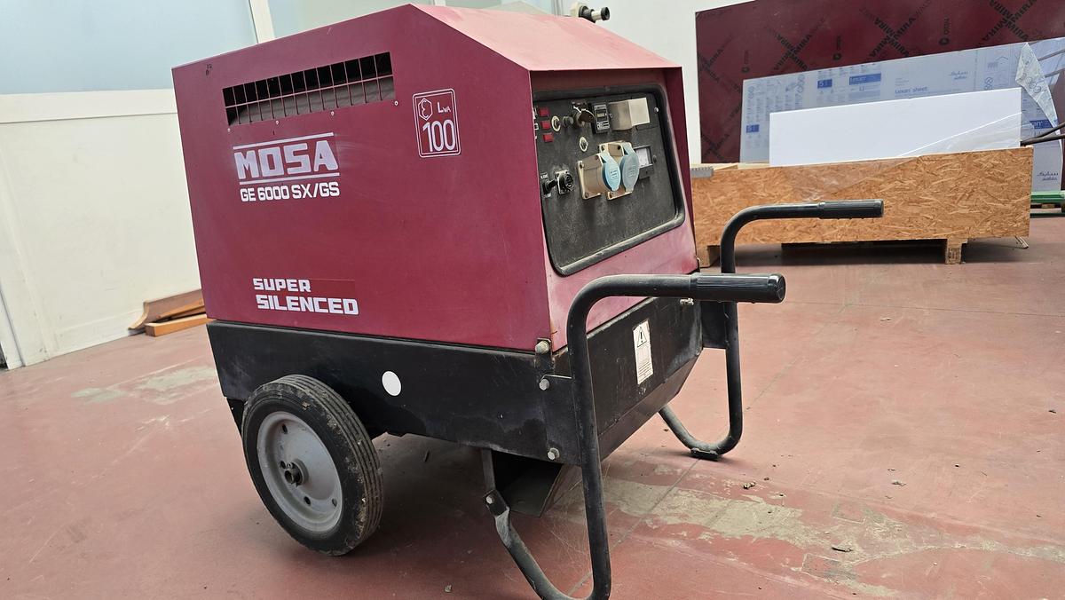 Usato Generator MOSA GE 6000 SX/GS - 6,5 kva