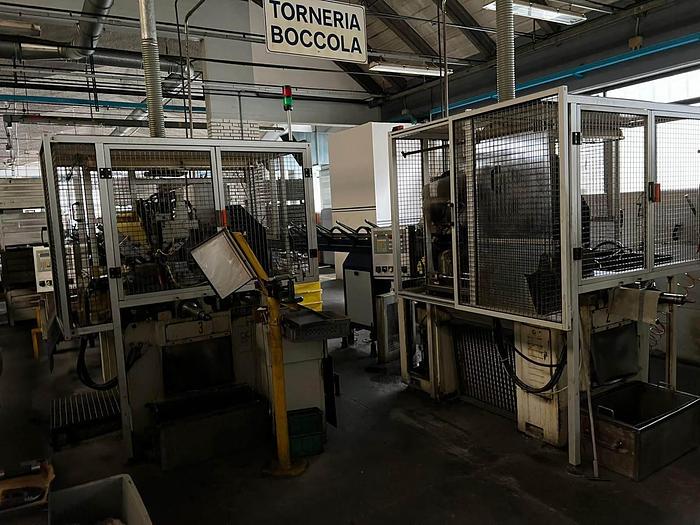 Usato Macchinari Torneria Meccanica Industriale composti da vari reparti e Linee