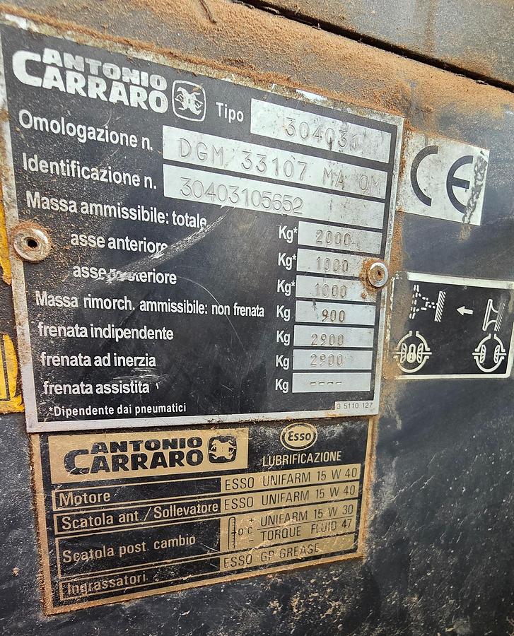 Usato 2002 CARRARO TTR 4400 HST