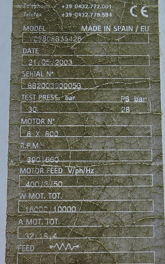 Usato 2003 Torre evaporativa ECO REFRIGERACION IBERICA - Evaporative tower