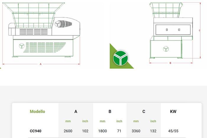 Usato 2005 TECNOFER CC 940 E SO