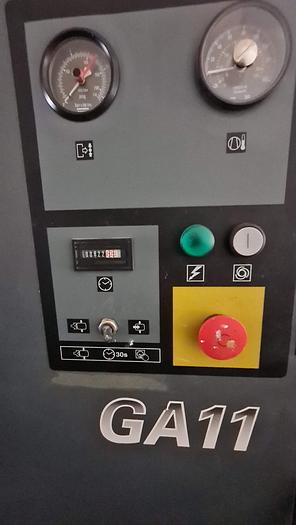 Usato Compressore Rotativo a vite, Atlas Copco Ga 11 C + Essiccatore refrigerato FD30