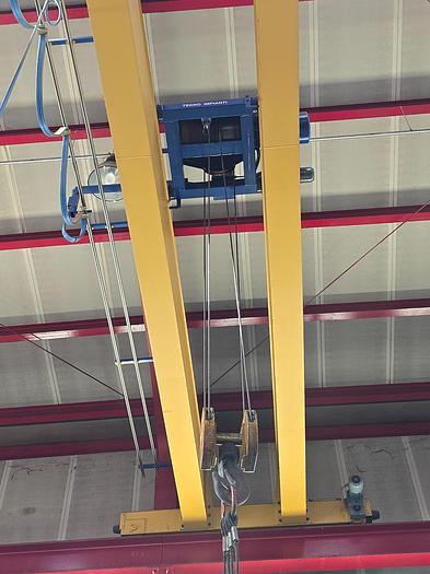 Usato 2004 Carroponte Impianti Sollevamento Srl Bitrave con Carro Paranco 6.3 T. - bridge-crane