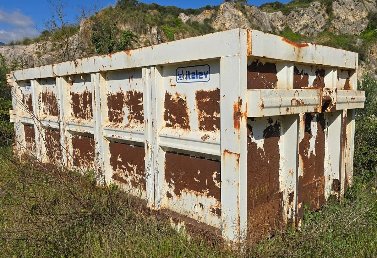 Usato ITALEV Cassone scarrabile 6m con sponde alte - Skip-lift container
