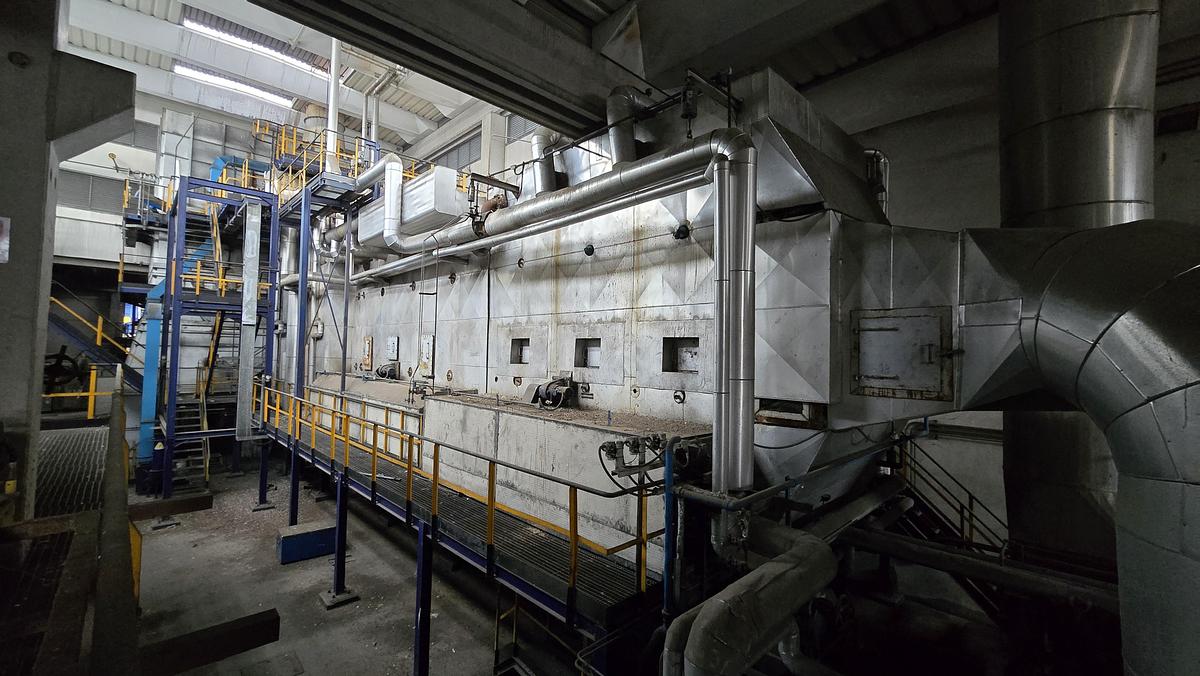 Usato 2000 Impianto Completo per Termodistruzione P.F.U.  e  Rifiuti ospedalieri con Generazione Energia Elettrica