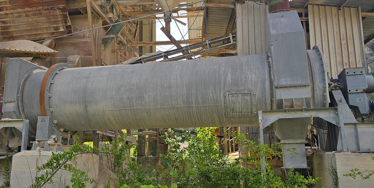 Usato 2009 Essiccatore Professionale a Doppio Tamburo ALLGAIER-MOZER TT 90/7 D OB A G - Double-shell rotary dryer