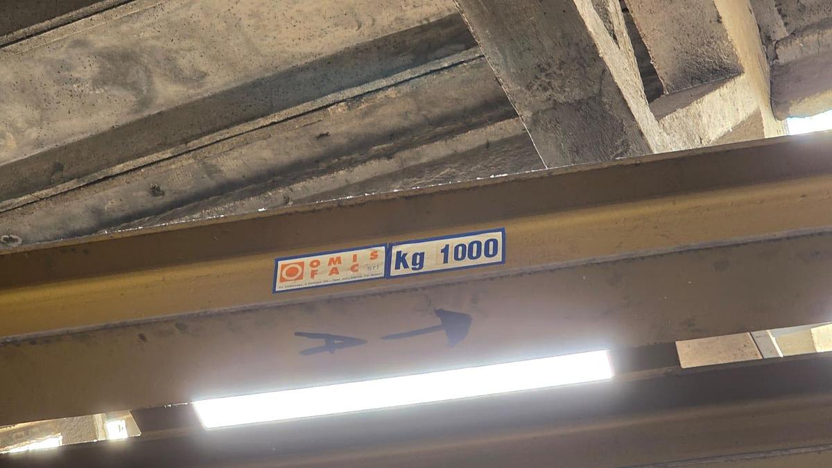 Usato 1996 Gru a bandiera OMIS FAC srl CT/B 1000KG - Jib crane