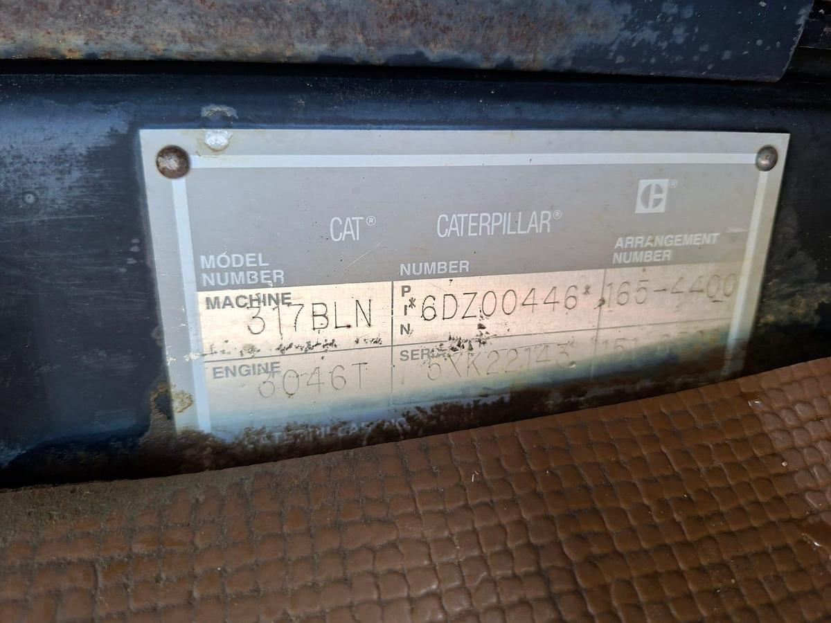 Usato 1999 Caterpillar 317B LN