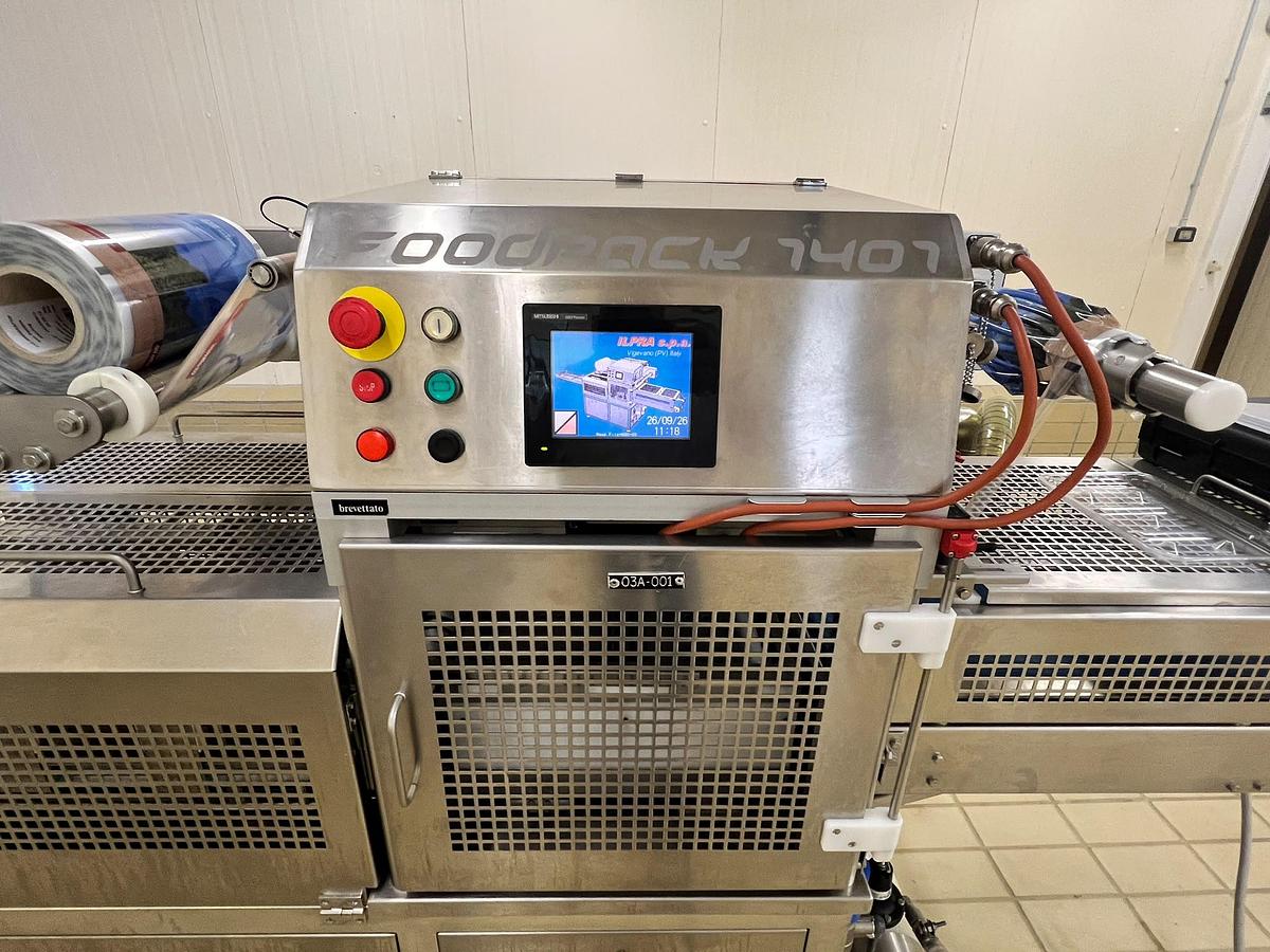 Usato 2013 Termo-sigillatrice ILPRA Foodpack FP 1401/09 VG - Tray heat-sealing machine