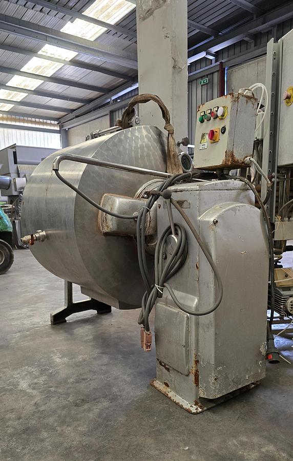Usato 1996 Zangola SOTTOTUOTO per Carni LORENZON Z600 - VACUUM-PACKED Meat Churn