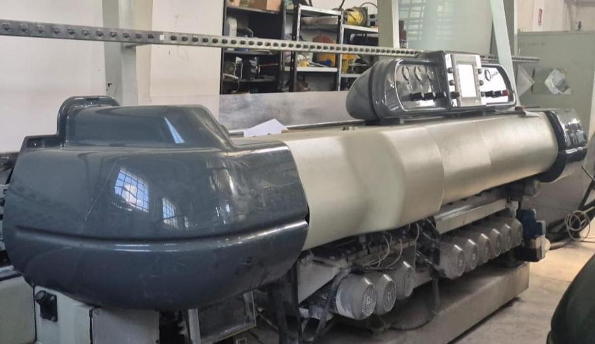Usato 2011 Bisellatrice BAVELLONI  MAX 80 CNP - Glass Bevelling Machine