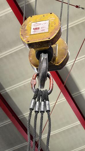 Usato 2004 Carroponte Impianti Sollevamento Srl Bitrave con Carro Paranco 6.3 T. - bridge-crane