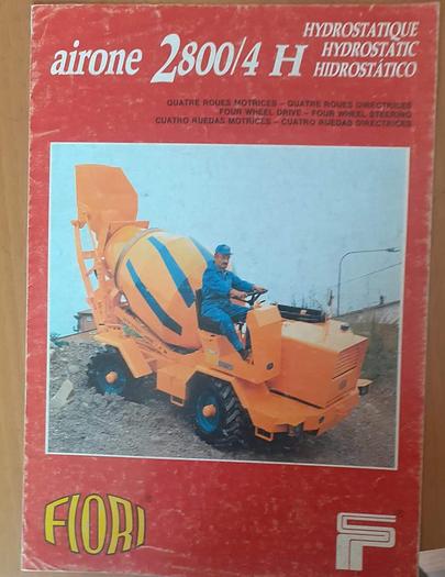 Usato 1995 Betoniera FIORI Airone 2800-4