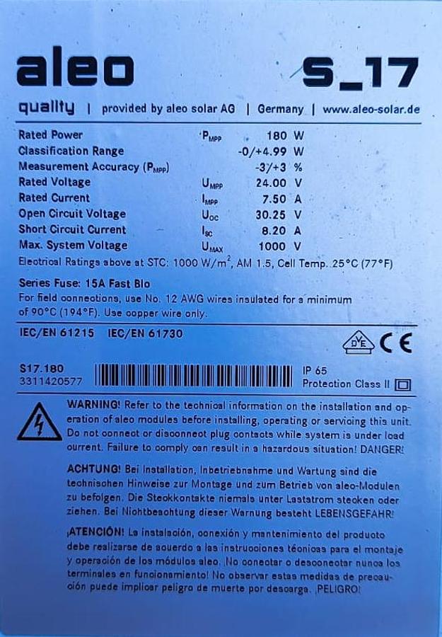 Usato 2020 ALEO  S_17 180w