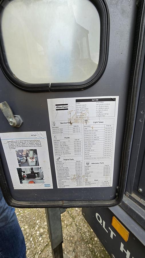 Usato 2008 Torre Faro Atlas Copco