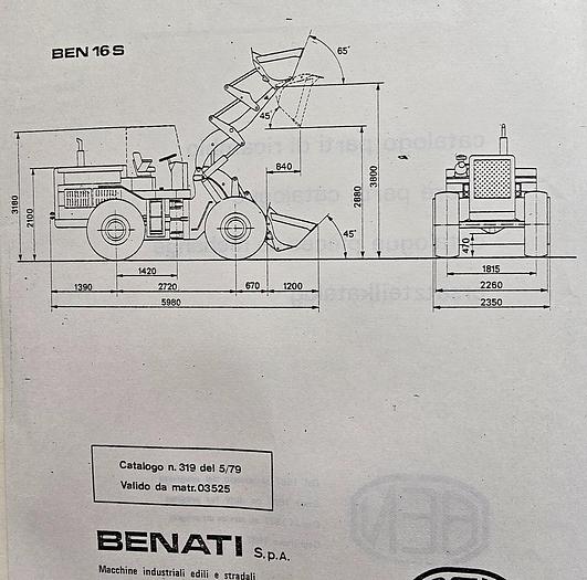 Usato 2006 Benati 16 S