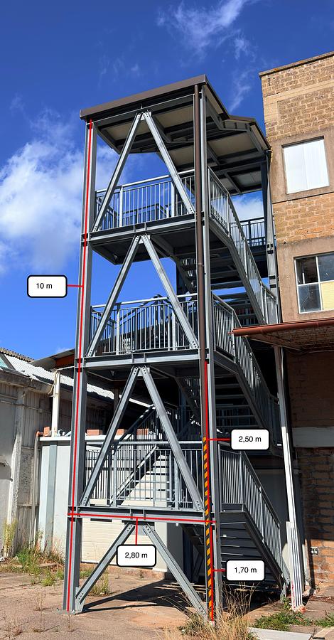 Usato 2014 Scala Industriale Antincendio 3P