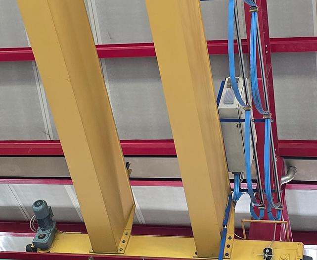 Usato 2004 Carroponte Impianti Sollevamento Srl Bitrave con Carro Paranco 6.3 T. - bridge-crane