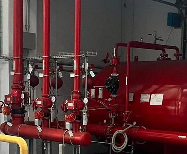 2018 Sistema di Pressurizzazione Antincendio IDROELETTRICA SPA FIREBOX EN e Impianto Idranti/Schiuma