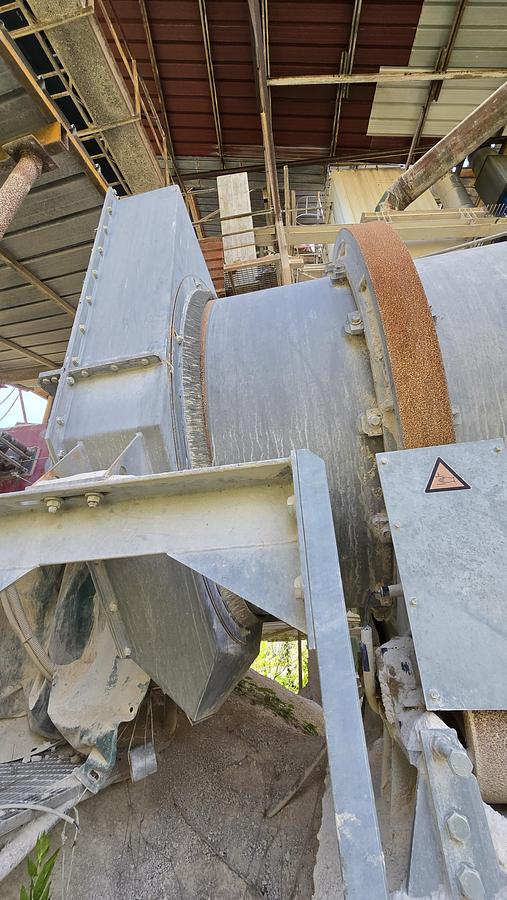 Usato 2009 Essiccatore Professionale a Doppio Tamburo ALLGAIER-MOZER TT 90/7 D OB A G - Double-shell rotary dryer