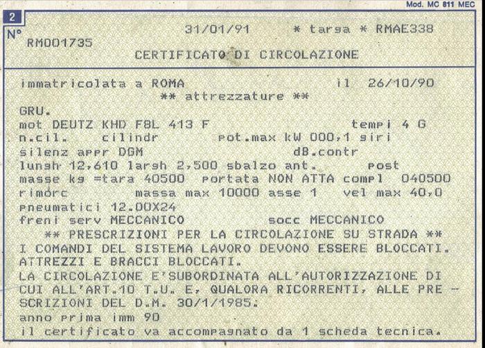 Usato 1981 Autogru P&H T45 XL/1 - Truck crane