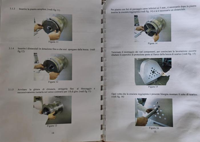 Usato 1995 Tritacarne VELATI TMR 180 - Meat grinder