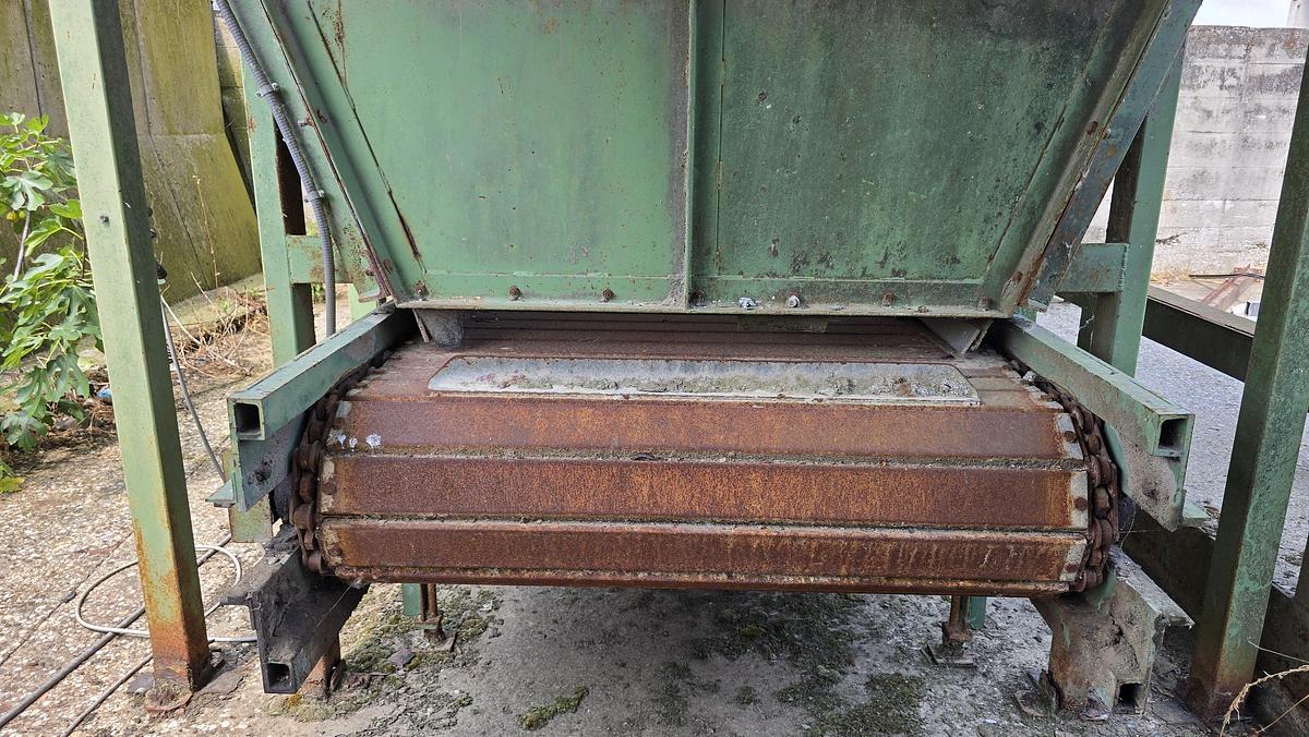 Usato 2010 Nastro Trasportatore con tramoggia GVF Impianti  - Conveyor Belt 