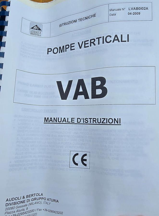 Usato 2011 AUDOLI & BERTOLA tipo ANS