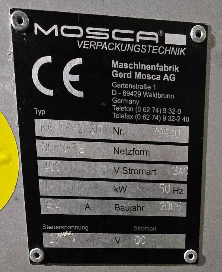 Usato 2005 Legatrice salumi MOSCA RA-TF-2/30 - Cured Meat Tying Machine
