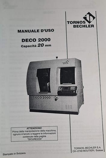 Usato 1997 TORNOS DECO 2000-20