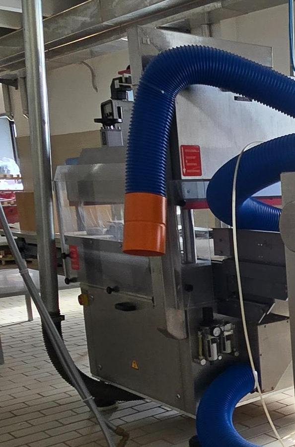 Usato 1995 Linea sottovuoto - Transvac VS 90 e Tunnel Termo-retrazione VC999 - Vacuum packaging and shrink wrapping