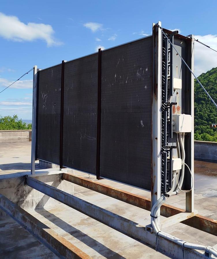 Usato 2001 Torre evaporativa SIARCO con 6 ventilatori - Evaporative tower