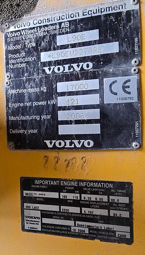 Usato 2006 VOLVO L90 E - Wheel Loader