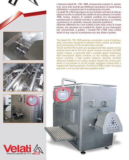 Usato 1995 Tritacarne VELATI TMR 180 - Meat grinder