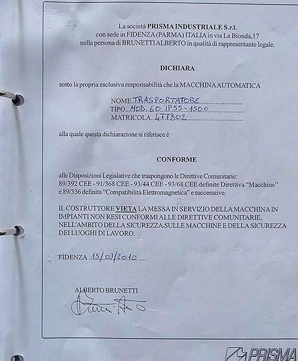 Usato 2010 PRISMA Metal Detector MDN 11