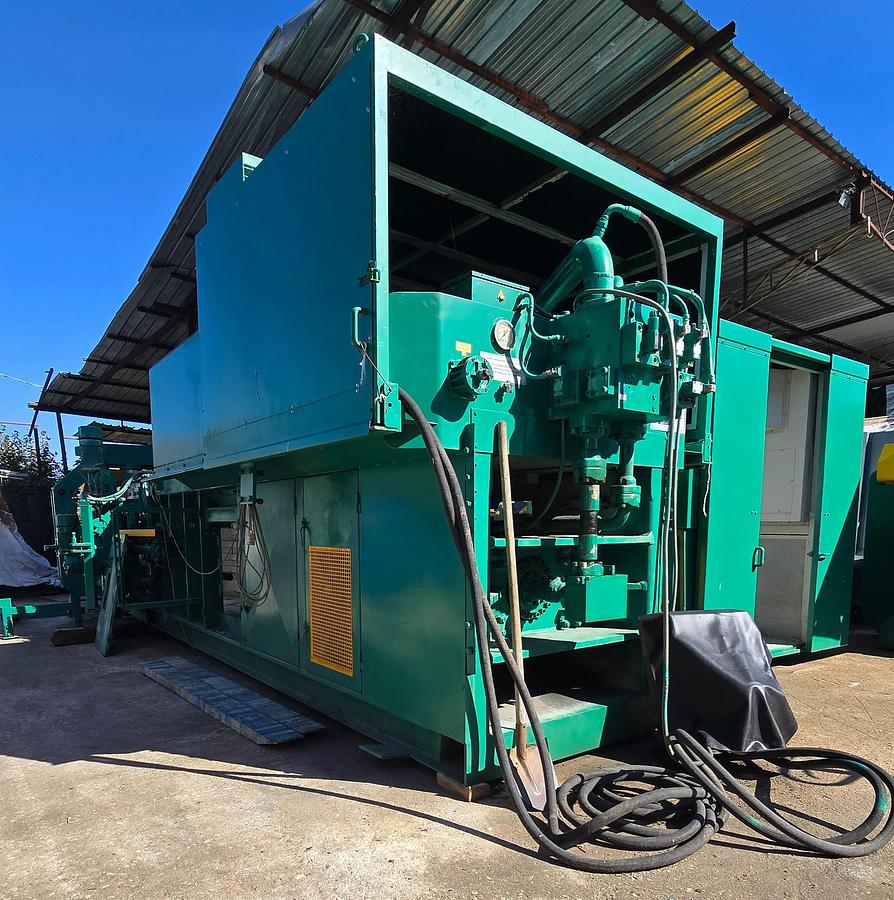 Ricondizionato 2008 Pressa imballatrice Macpresse MAC 108 L /1 - Baling press