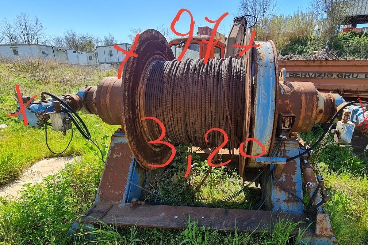 Usato Argano idraulico, Officine Paolo De Nicola