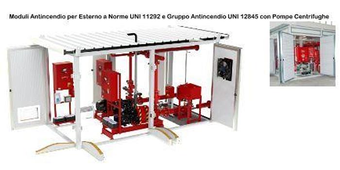 2018 Sistema di Pressurizzazione Antincendio IDROELETTRICA SPA FIREBOX EN e Impianto Idranti/Schiuma