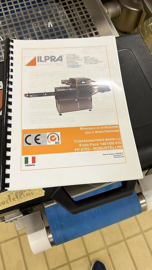 Usato 2013 Termo-sigillatrice ILPRA Foodpack FP 1401/09 VG - Tray heat-sealing machine