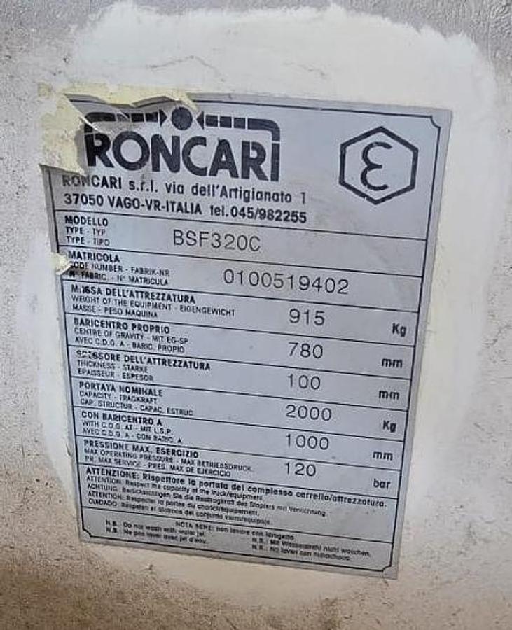 Usato Roncari BSF320C